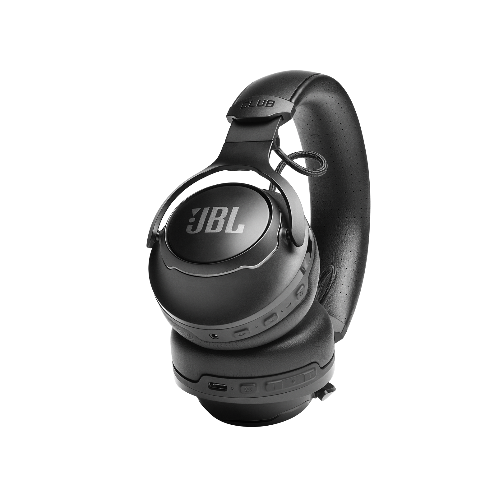JBL Club 700BT - Black - Wireless on-ear headphones - Detailshot 1